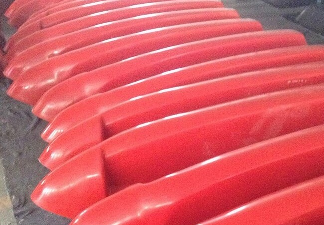 Plaque de protection de l'abatteuse-façonneuse