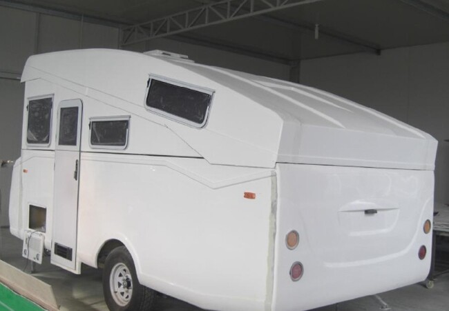 Wagon-restaurant wagon-sandwich wagon-caravane