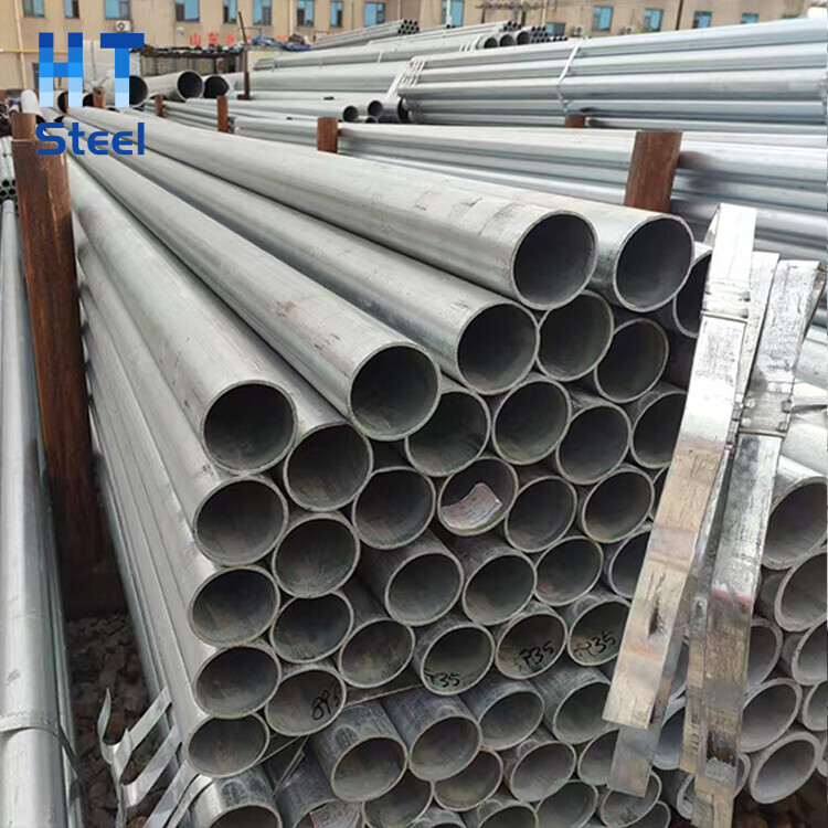 Hot Dipped Galvanized Round Welded Steel Pipe BS1387 DIN2440 ASTM A53 En10255