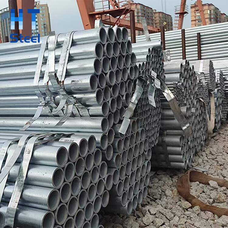 Hot Dipped Galvanized Round Welded Steel Pipe BS1387 DIN2440 ASTM A53 En10255