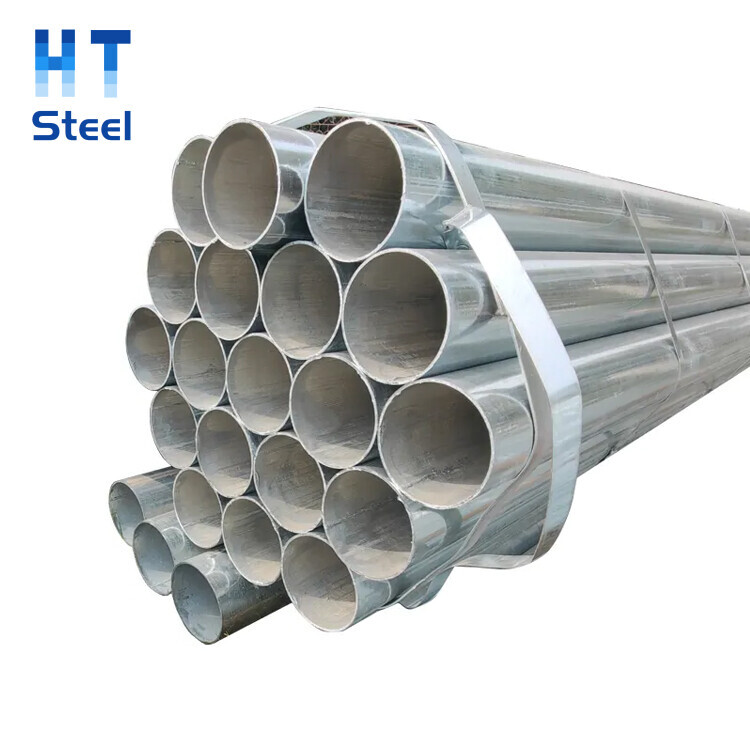 Hot Dipped Galvanized Round Welded Steel Pipe BS1387 DIN2440 ASTM A53 En10255