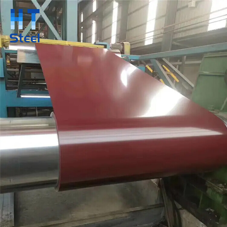 Color Coated Steel Coil 0.8mm Galvanized Steel Coil PPGI PPGL Prepainted Steel Coil