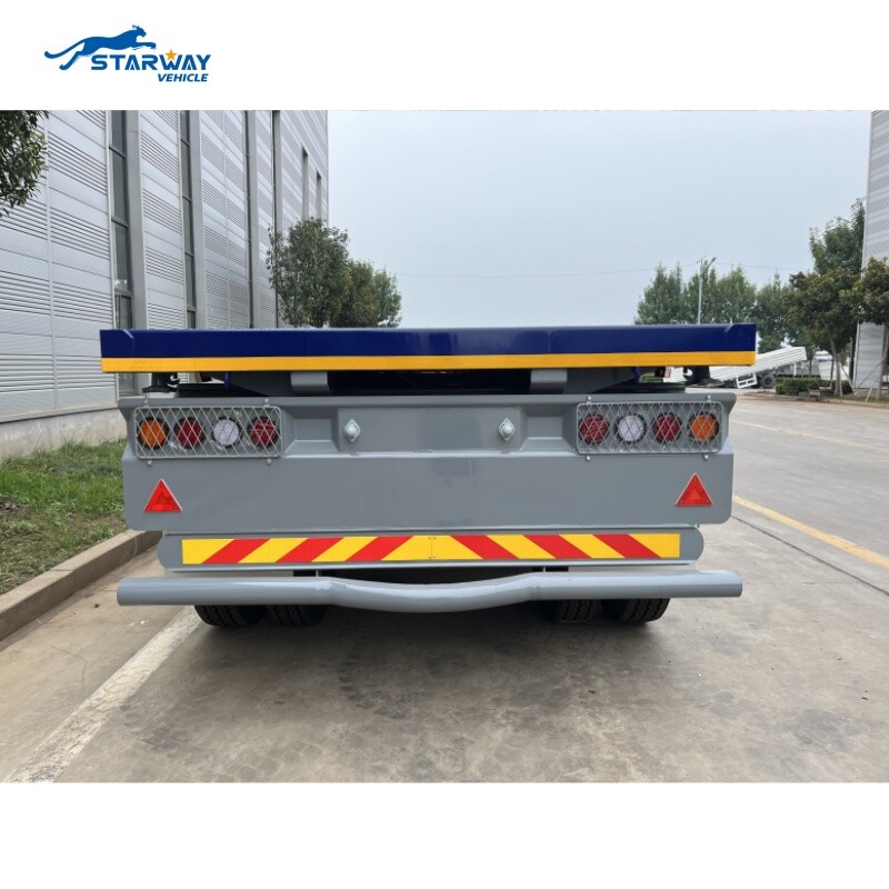 40ft Container Flatbed Semi Trailer For Sale