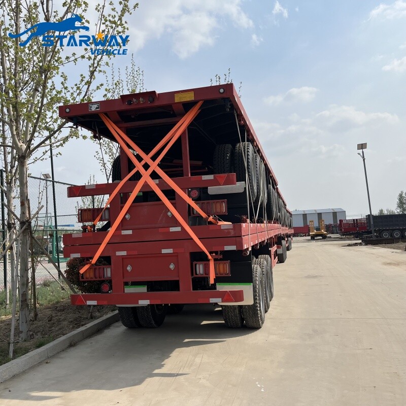 New 40ft Flat Deck Semi Trailer For Sale