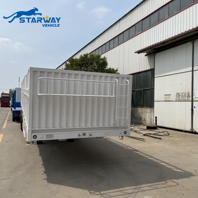 Tri Axle 60 Ton Fence Cargo Trailer