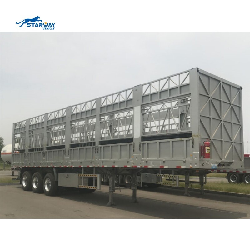 Animal transport  Livestock Fence  Semi Trailer