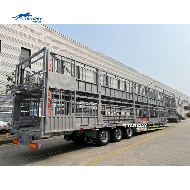 Animal transport  Livestock Fence  Semi Trailer