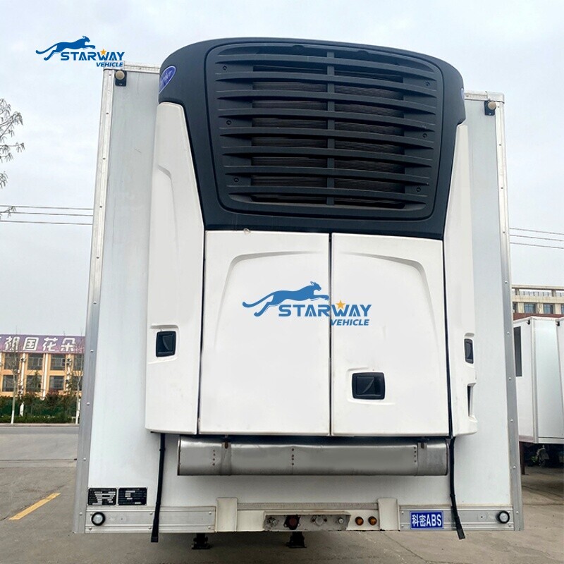 3 axles Refrigerated Trailer For Sale 