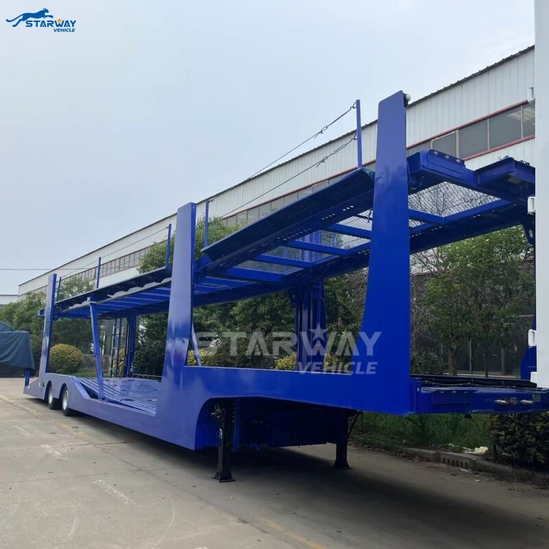 2 Axles 8 Car Carrier Semi Trailer