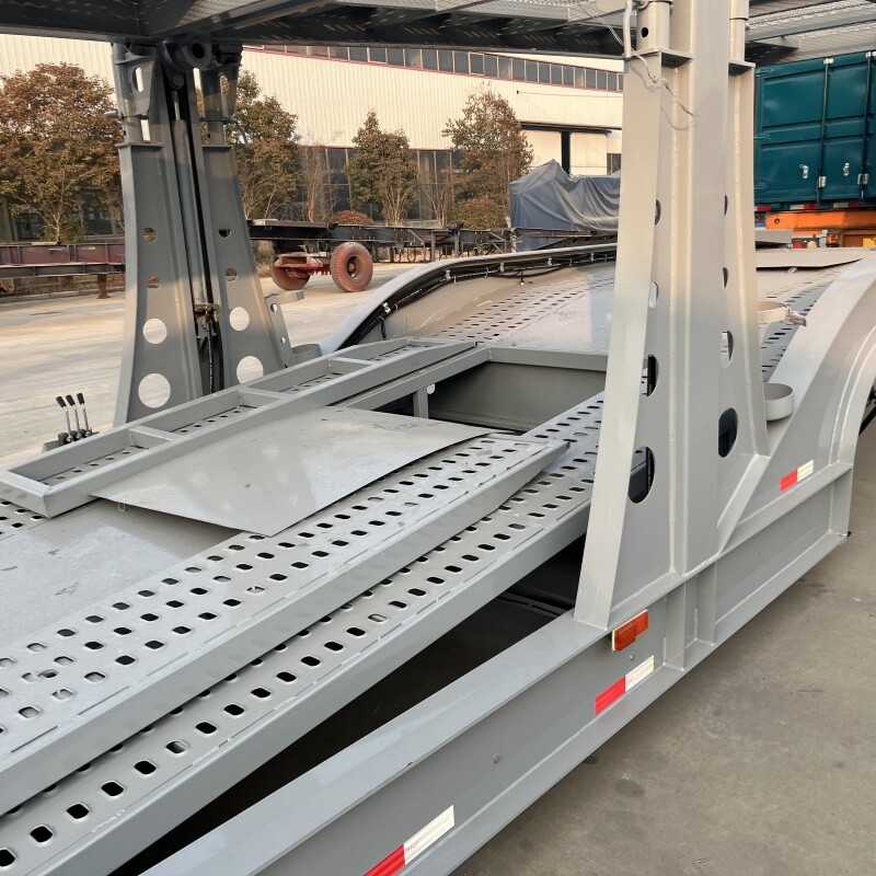 Double Deck 2 Axle Car Hauler Trailer for Sale