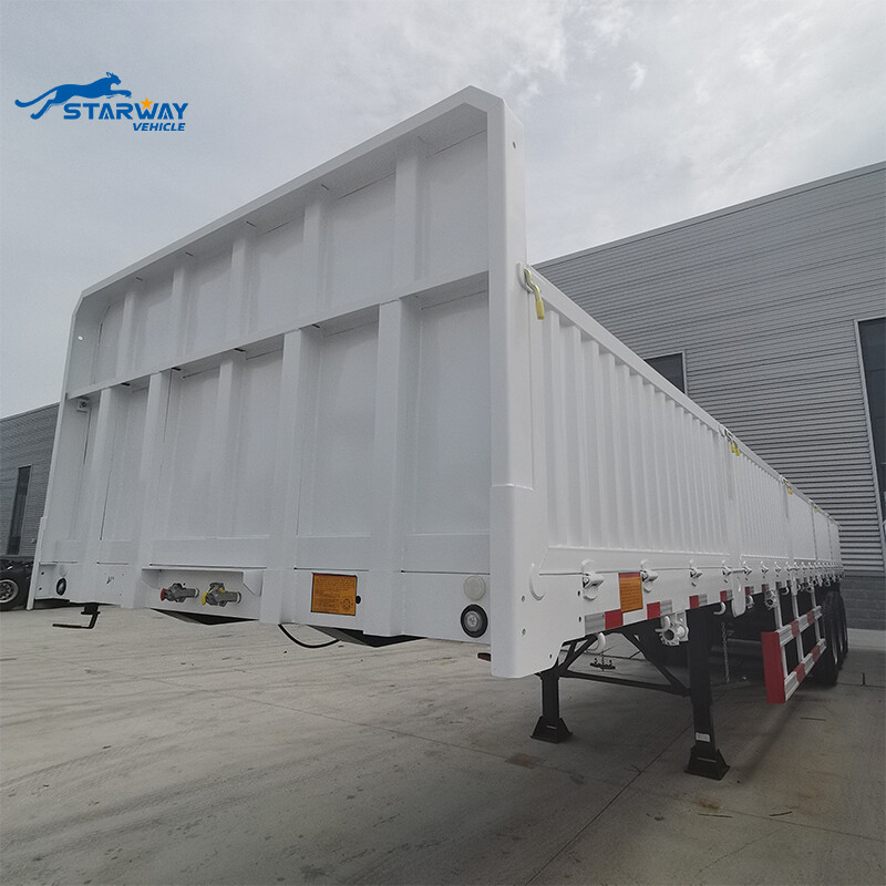 3 Axles 60 Ton Dropside Trailer For Sale