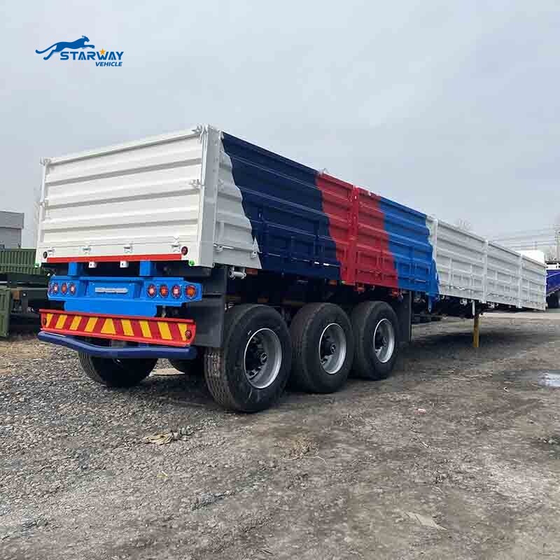 40 Ton Drop Side Semi Trailer