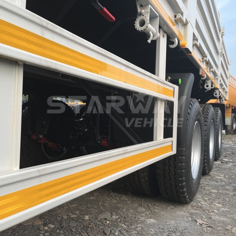 40 Ton Drop Side Semi Trailer