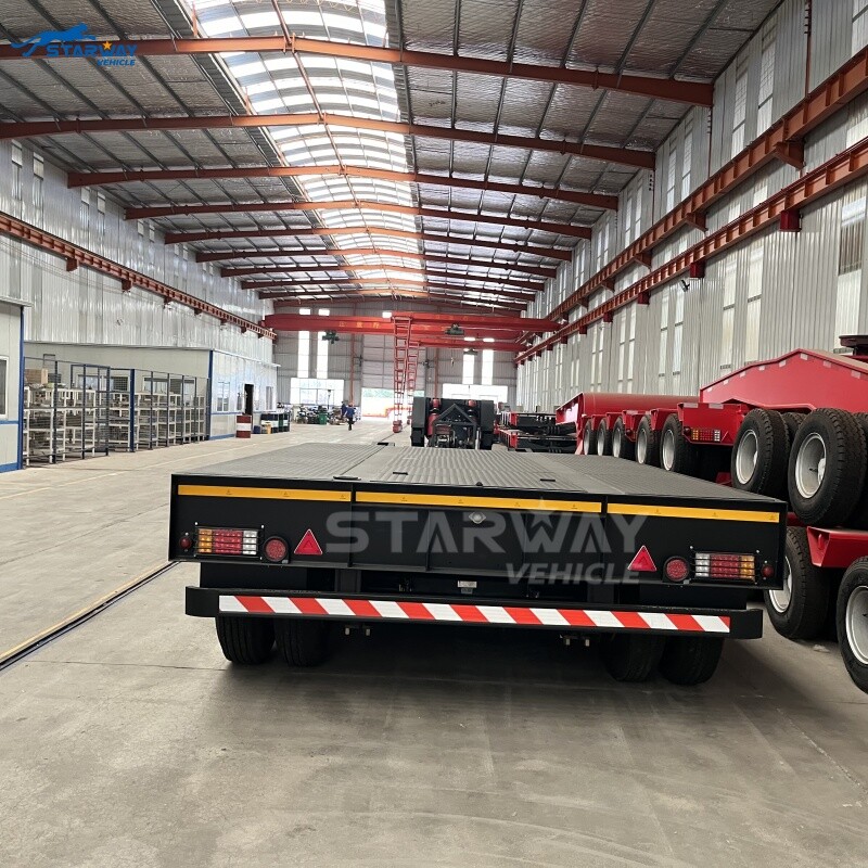 80T Removable Gooseneck Semi Trailer