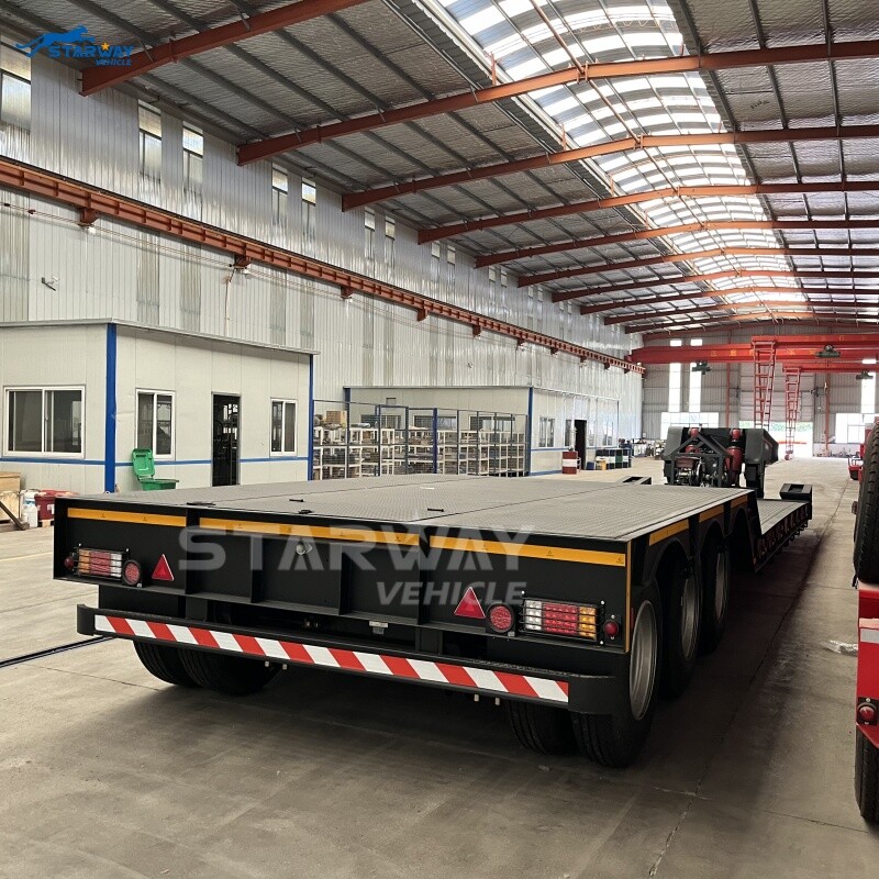 80T Removable Gooseneck Semi Trailer