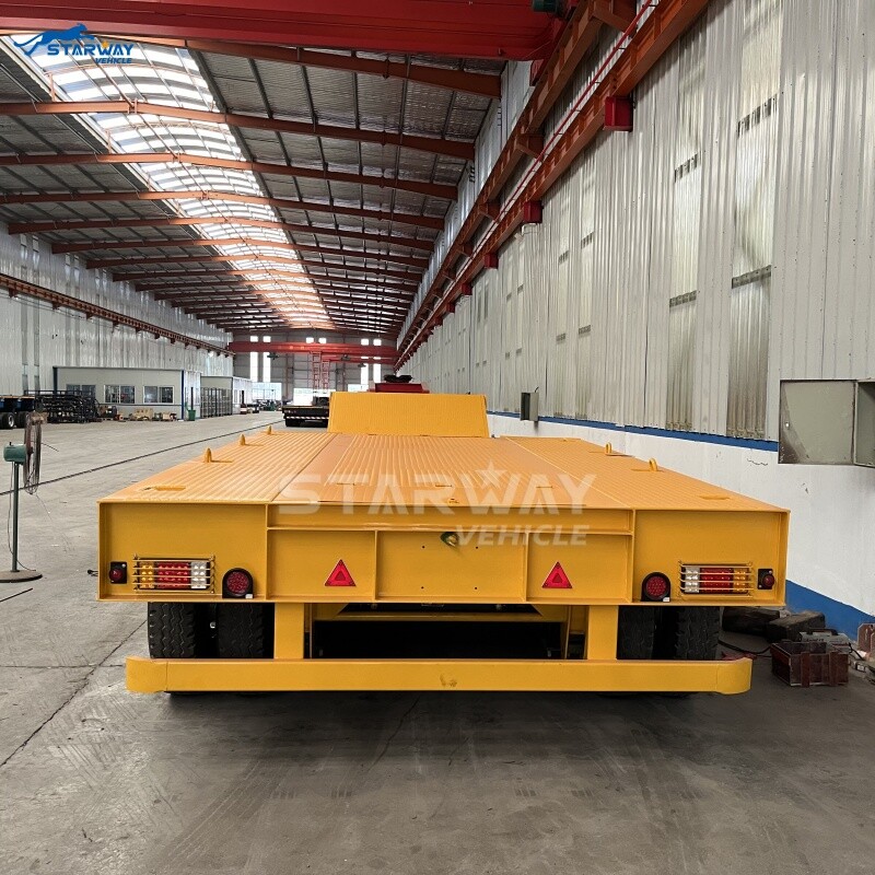 100 Ton Folding Neck Lowboy Truck Trailer For sale