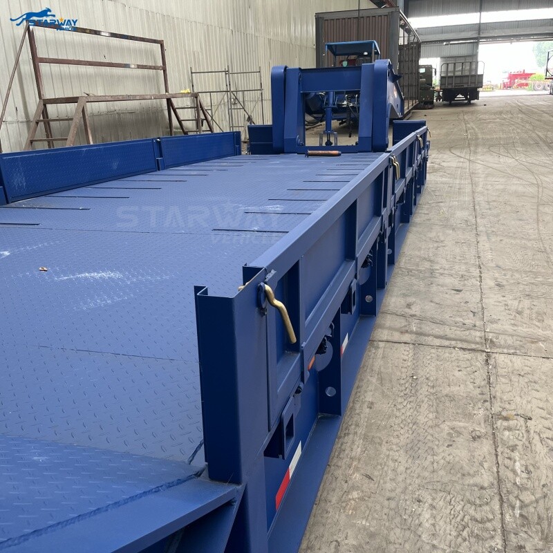 120 ton Detachable Gooseneck lowbed Trailer For Sale