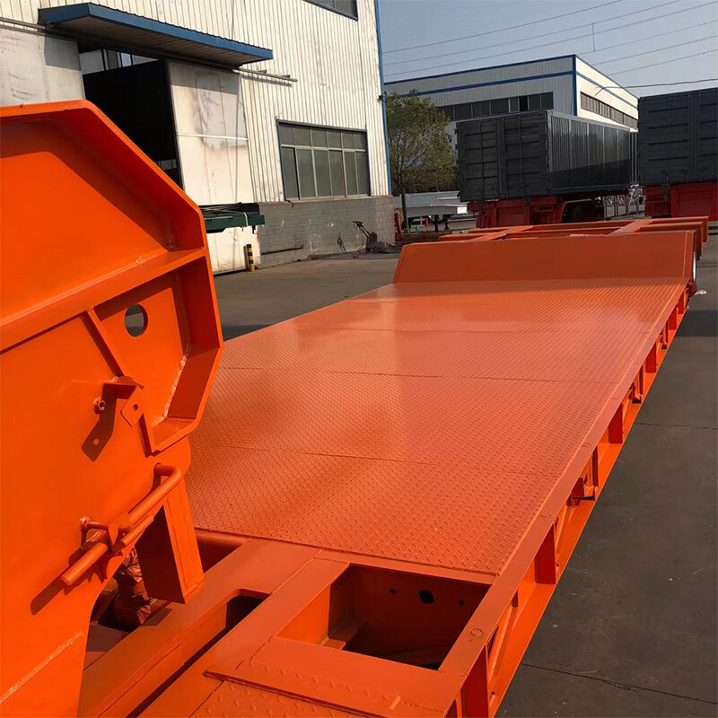 Detachable Gooseneck  2 Lines 4 Axles Lowbed Trailer