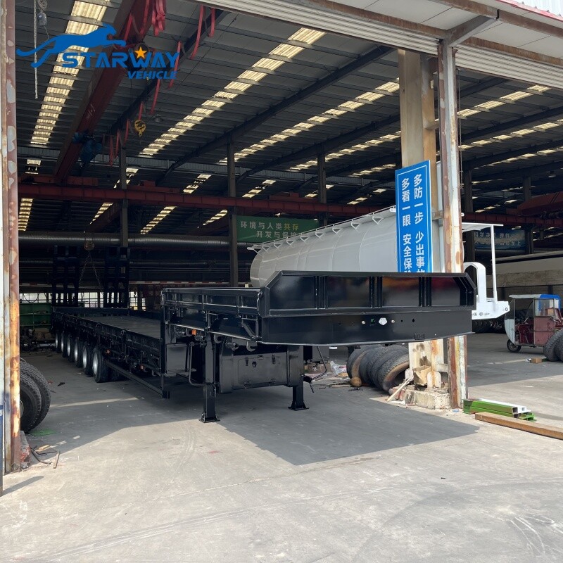 6 axles lowboy Semi Trailer