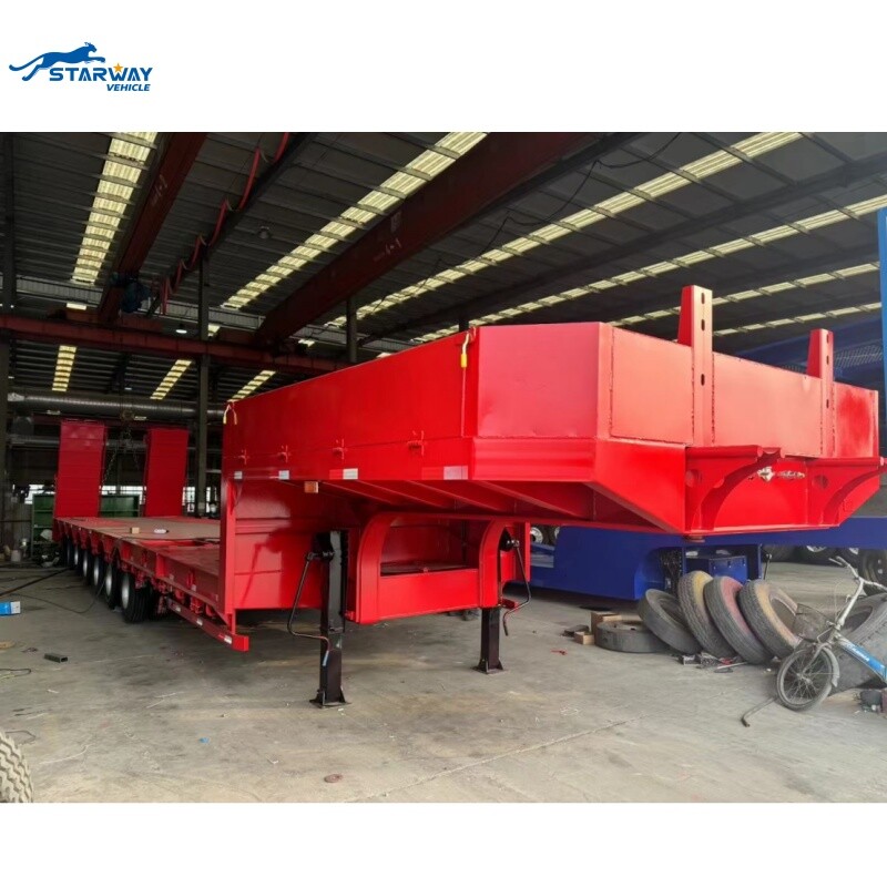 7 axles lowbed trailer for Sale