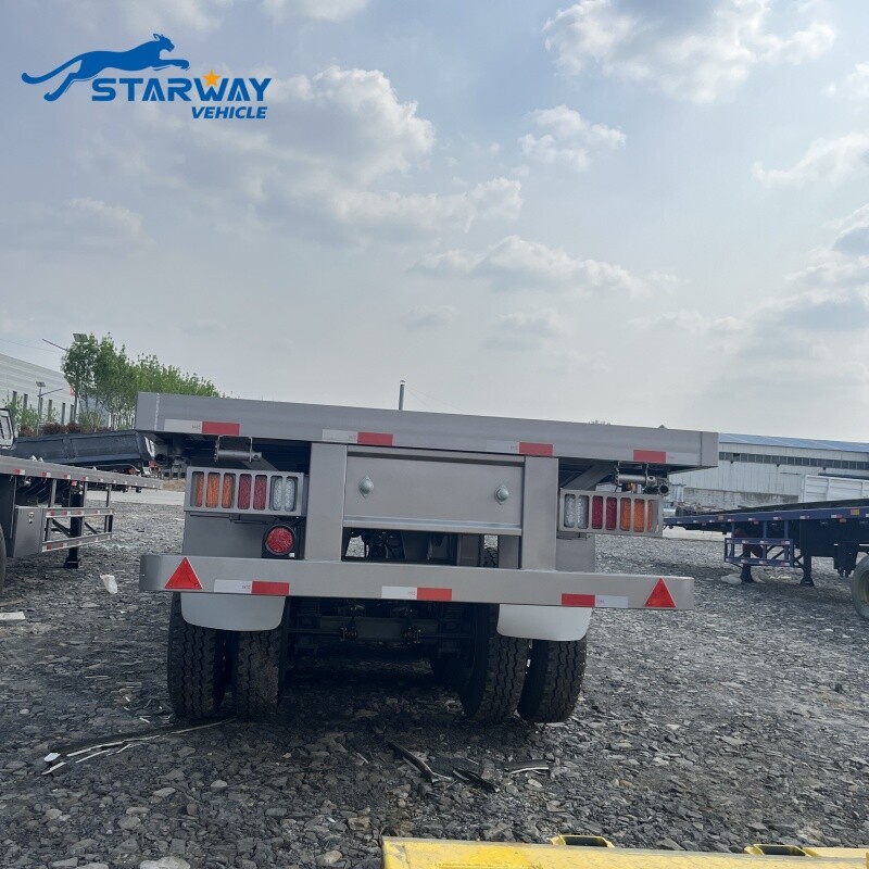 80 Ton 5 axles Lowbed Trailer