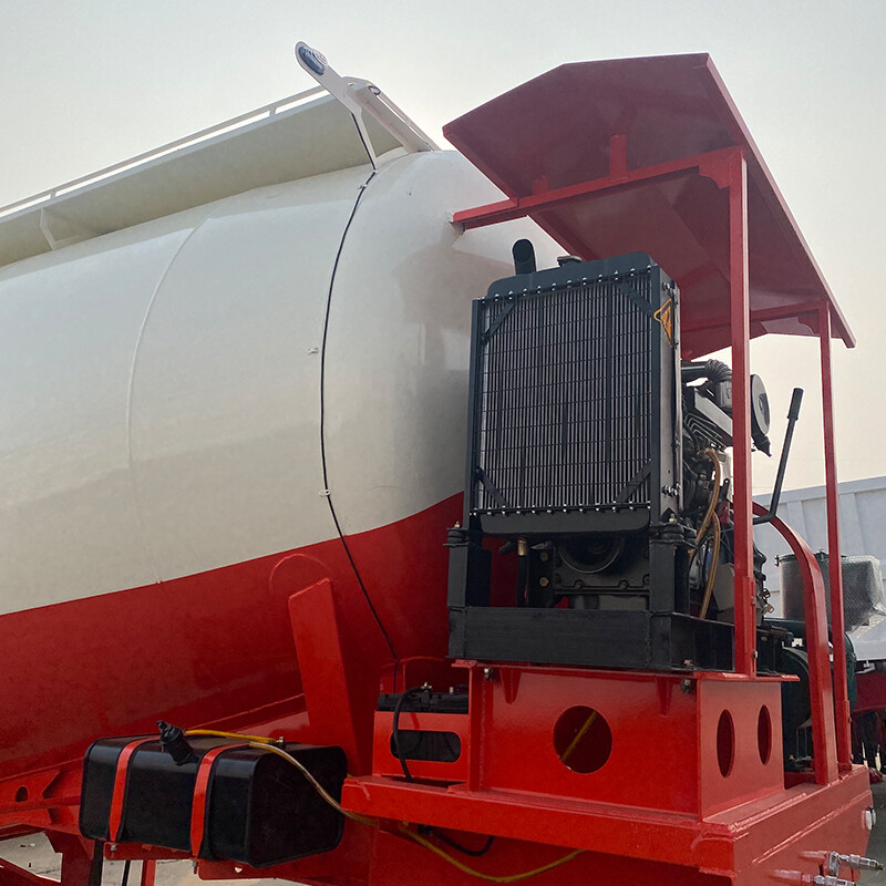 Tri Axles 60 Ton Bulk Cement Tank Trailer