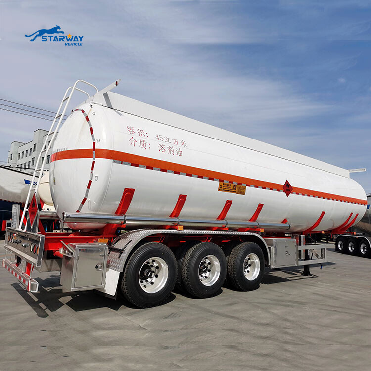 Solvent Oil Chemical Acid Tanker Trailer