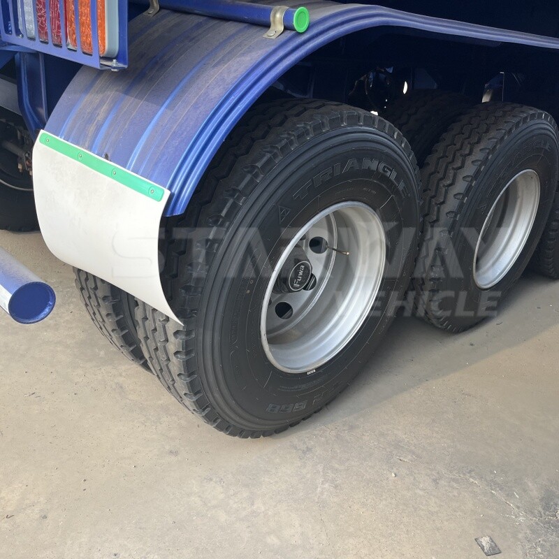 3 Axles 80 Ton Dump Semi Trailer For Sale