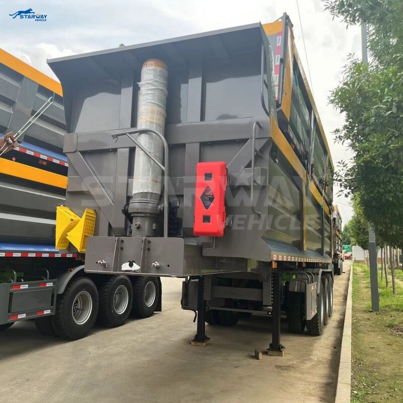 30 cbm 50 Ton Tipper Trailer For Sale