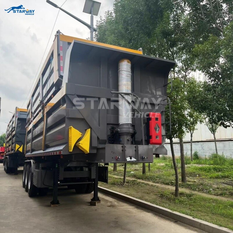 30 cbm 50 Ton Tipper Trailer For Sale