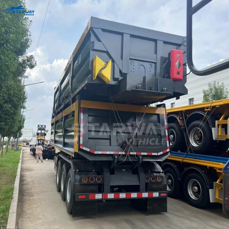 30 cbm 50 Ton Tipper Trailer For Sale