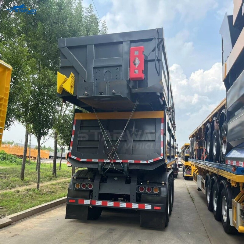 30 cbm 50 Ton Tipper Trailer For Sale