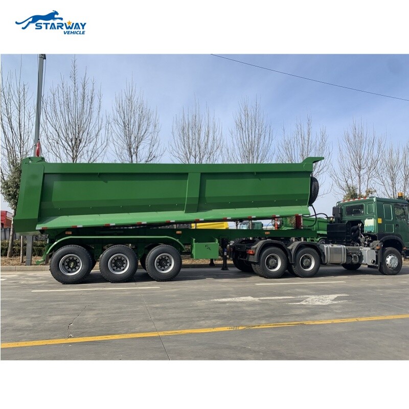 35 cbm Tipping Semi Trailer For Sale