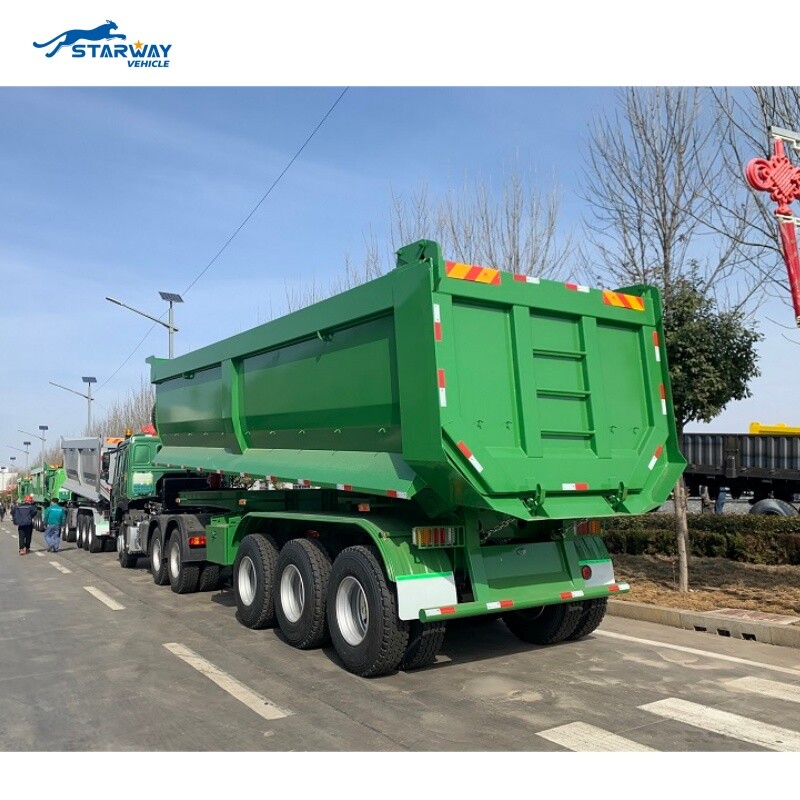 35 cbm Tipping Semi Trailer For Sale