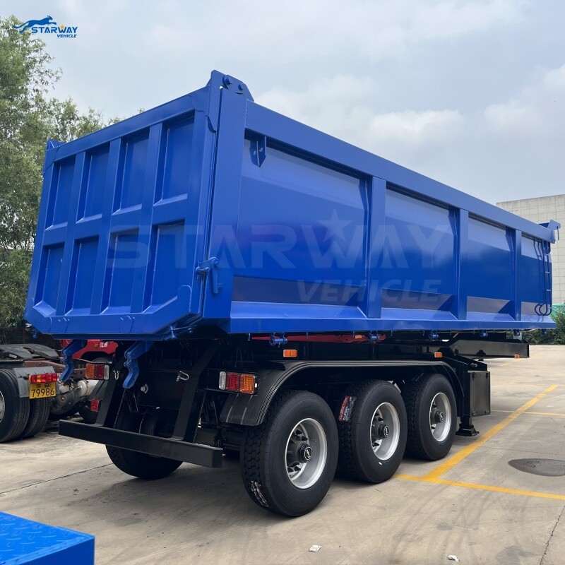 60 Ton End Dump Semi Trailer For Sale