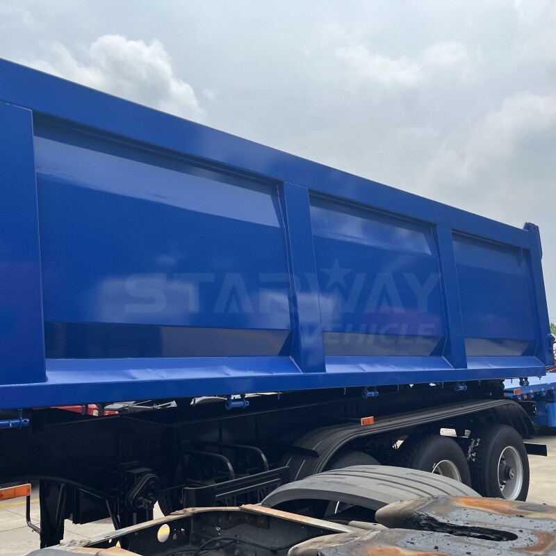 60 Ton End Dump Semi Trailer For Sale