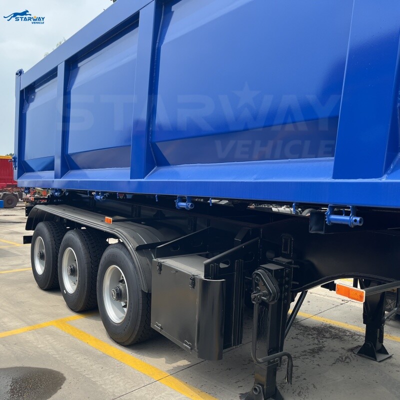 60 Ton End Dump Semi Trailer For Sale