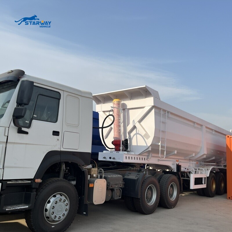 Aggregate Sand Gravel Dump Truck Trailer