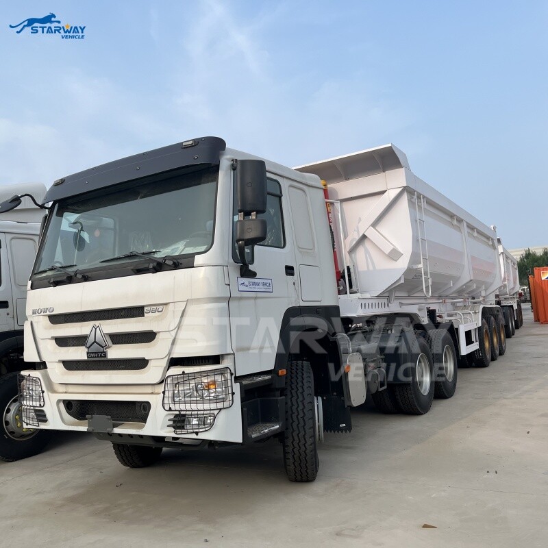 Aggregate Sand Gravel Dump Truck Trailer