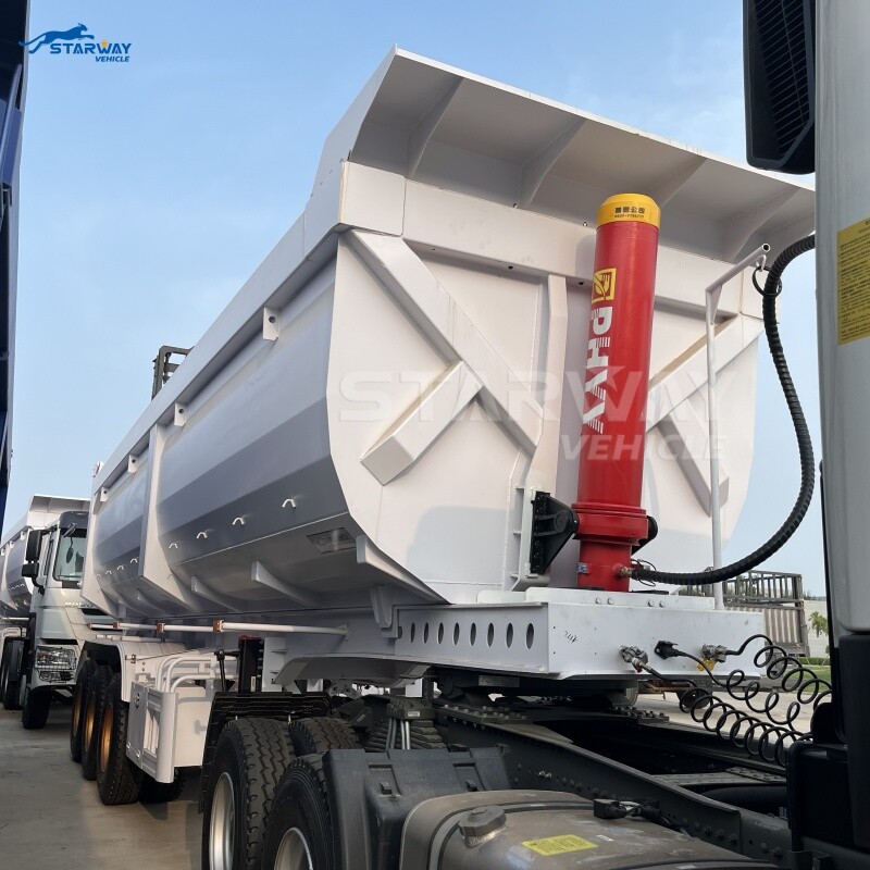 Aggregate Sand Gravel Dump Truck Trailer