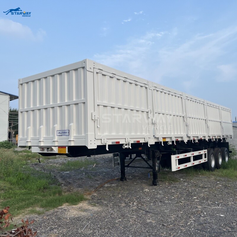 3 Axle Coal Side Tipper Semi Trailer For Sale