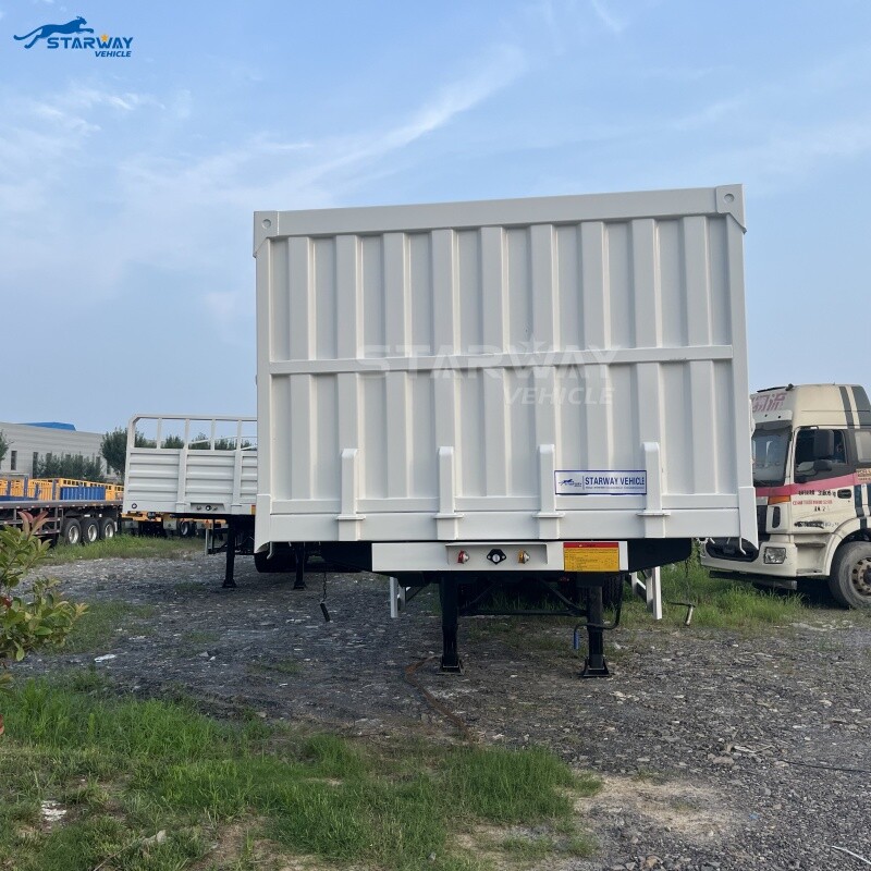 3 Axle Coal Side Tipper Semi Trailer For Sale