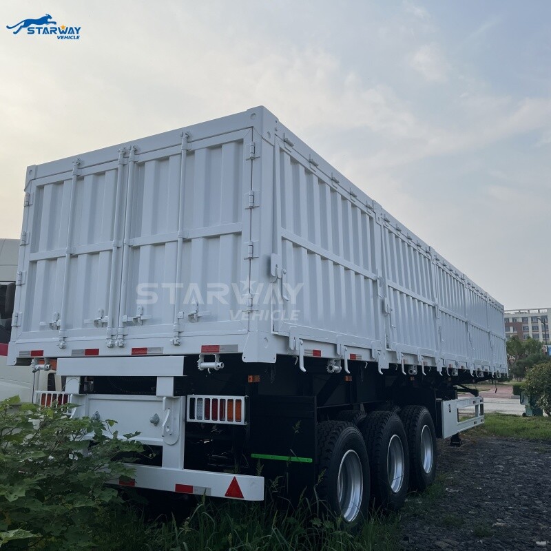 3 Axle Coal Side Tipper Semi Trailer For Sale