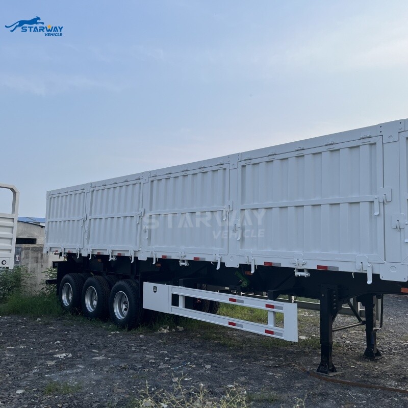3 Axle Coal Side Tipper Semi Trailer For Sale