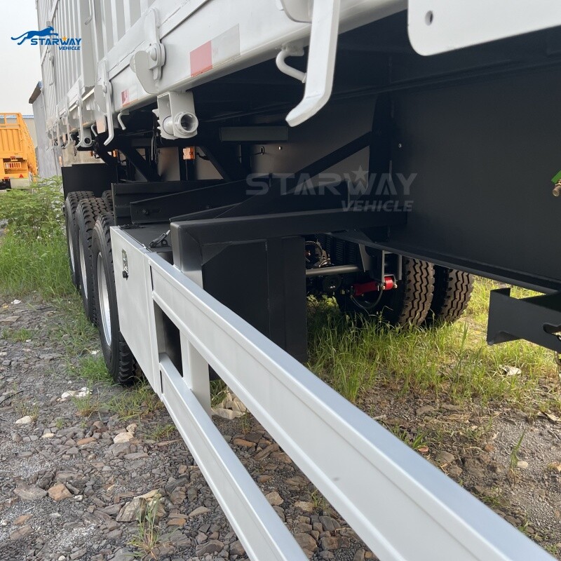 3 Axle Coal Side Tipper Semi Trailer For Sale