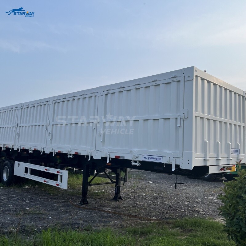 3 Axle Coal Side Tipper Semi Trailer For Sale