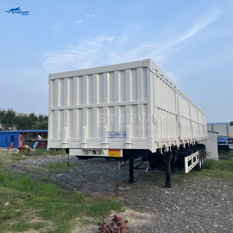 3 Axle Coal Side Tipper Semi Trailer For Sale