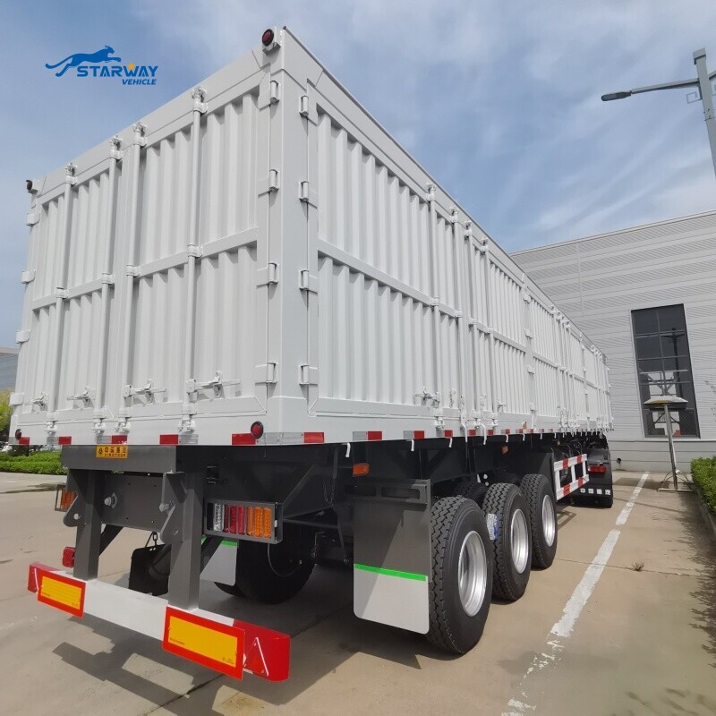 3 Axles 100 Ton Side Dump Semi Trailer