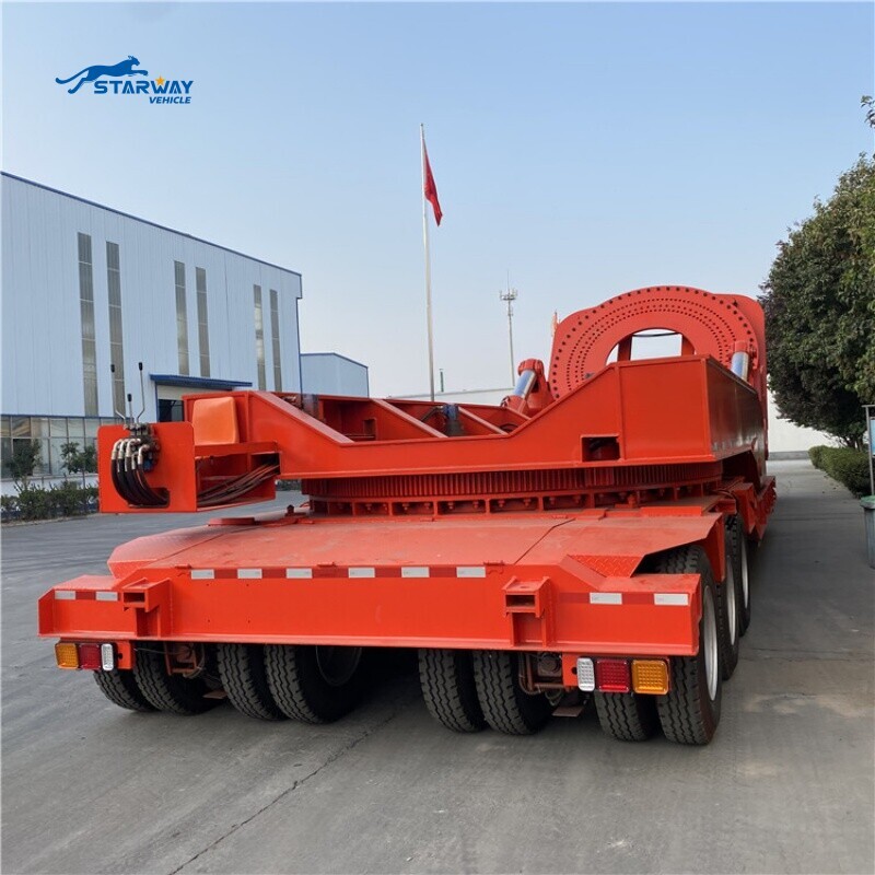 80M Windmill Blade Transport Adaptor Trailer