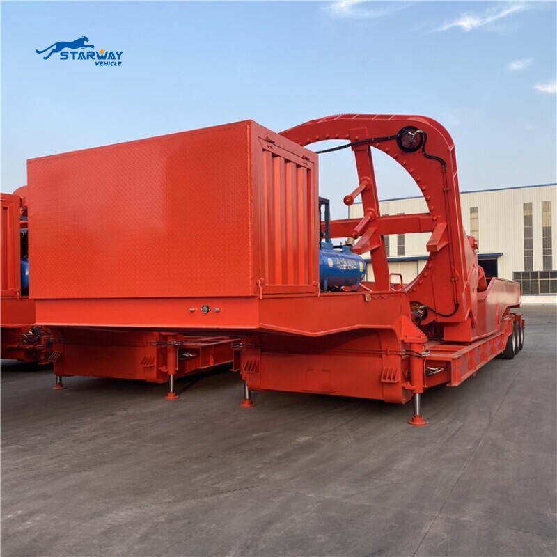 80M Windmill Blade Transport Adaptor Trailer